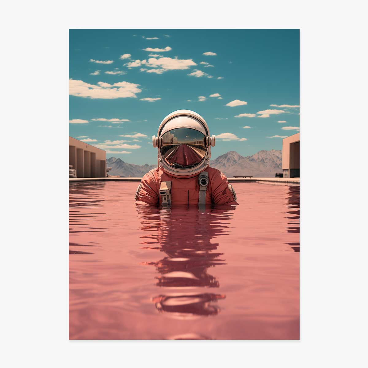 Astronauten-Poster