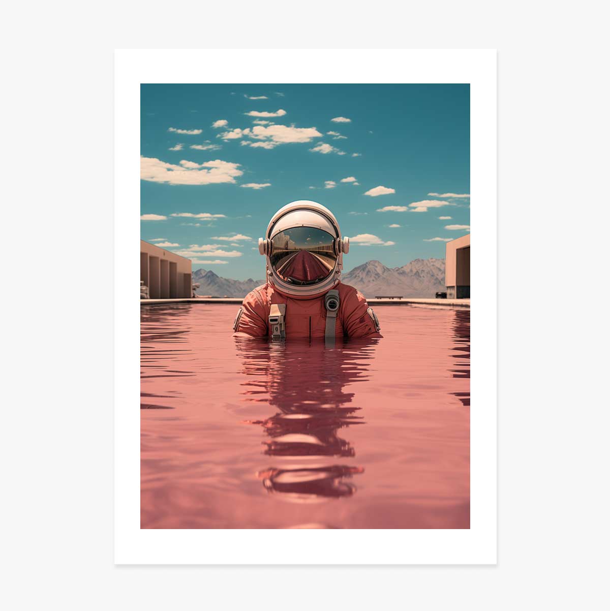 Astronauten-Poster