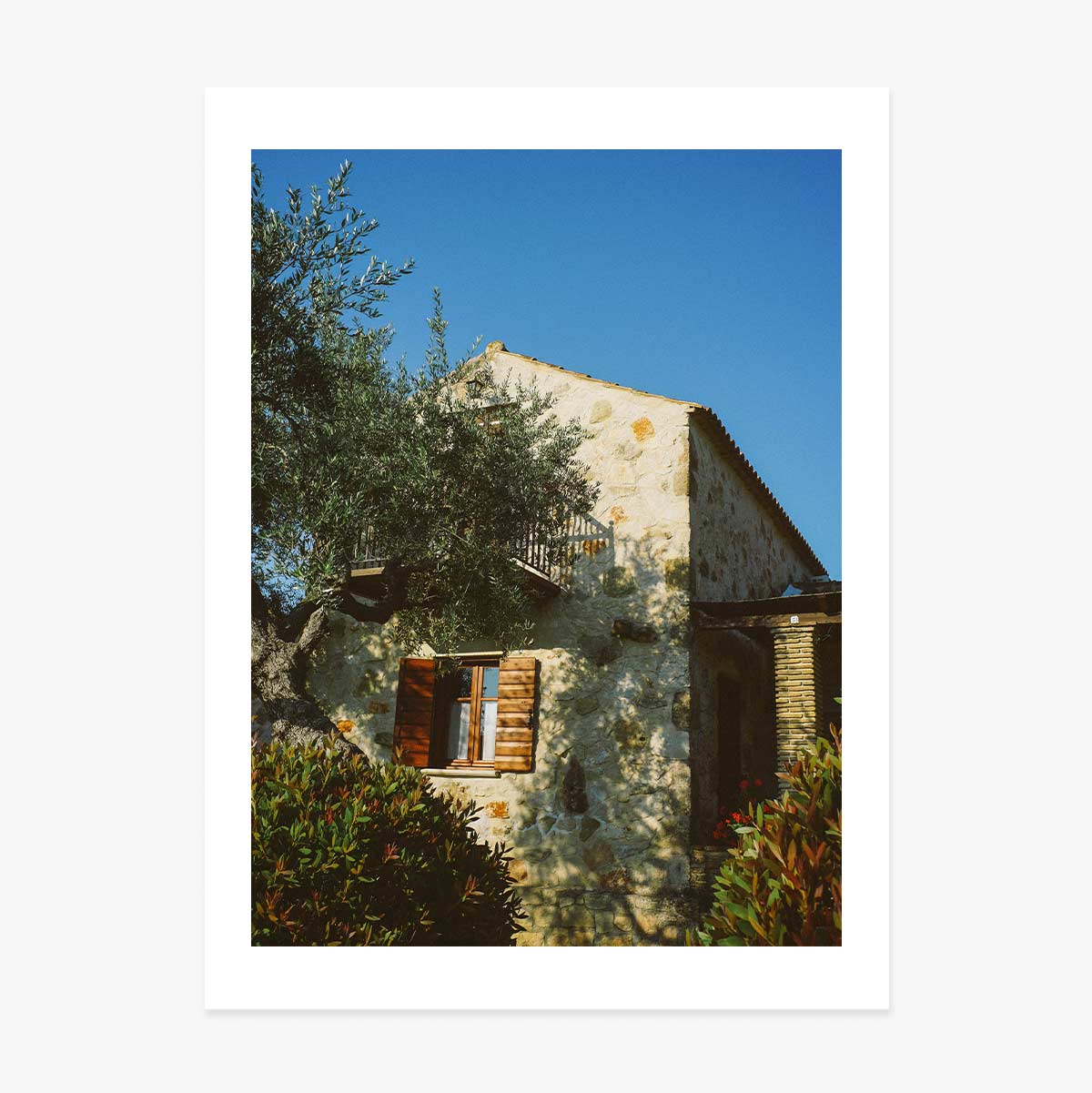 Poster „Blauer Himmel“