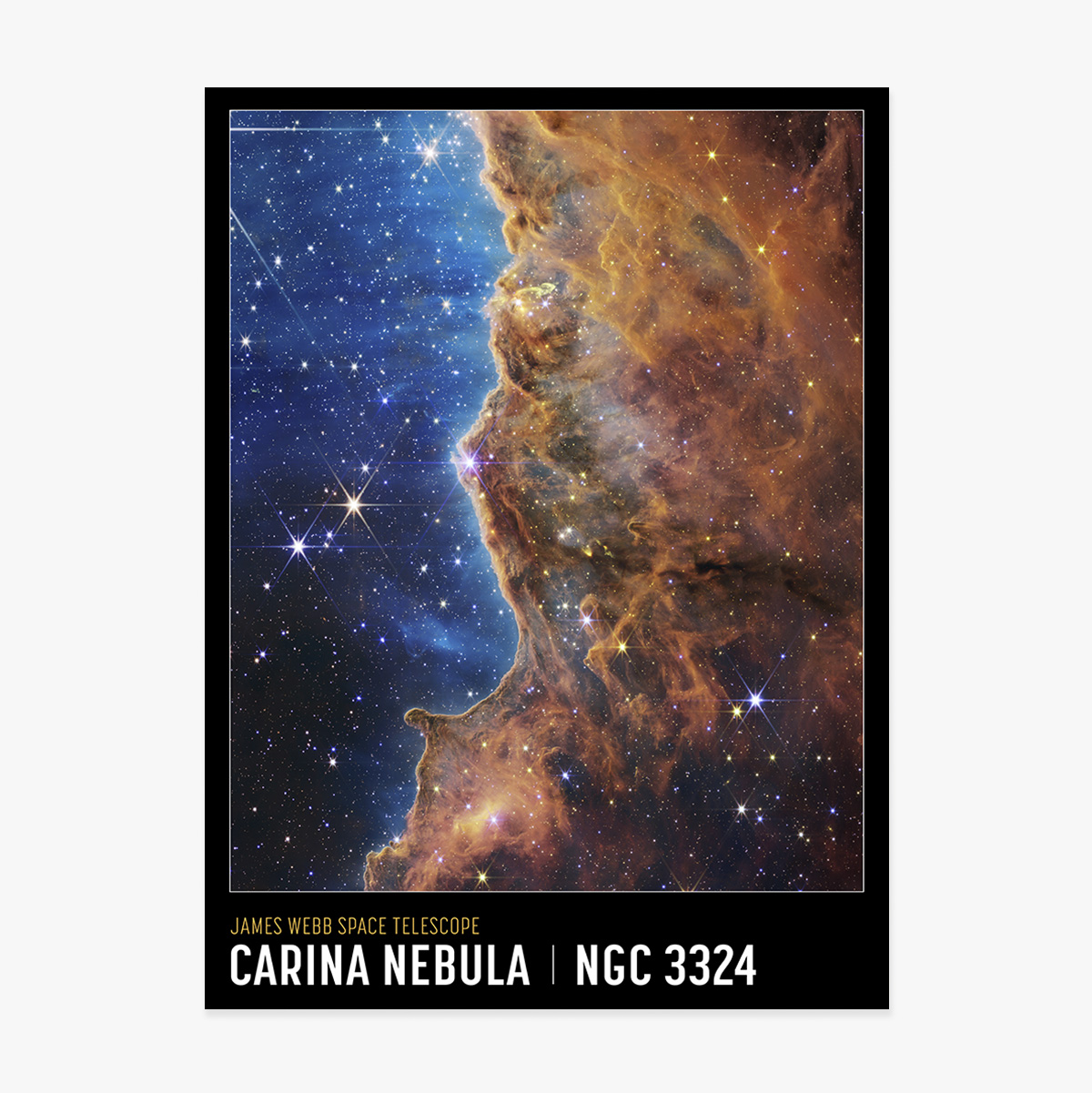 Poster „Carina-Nebel“