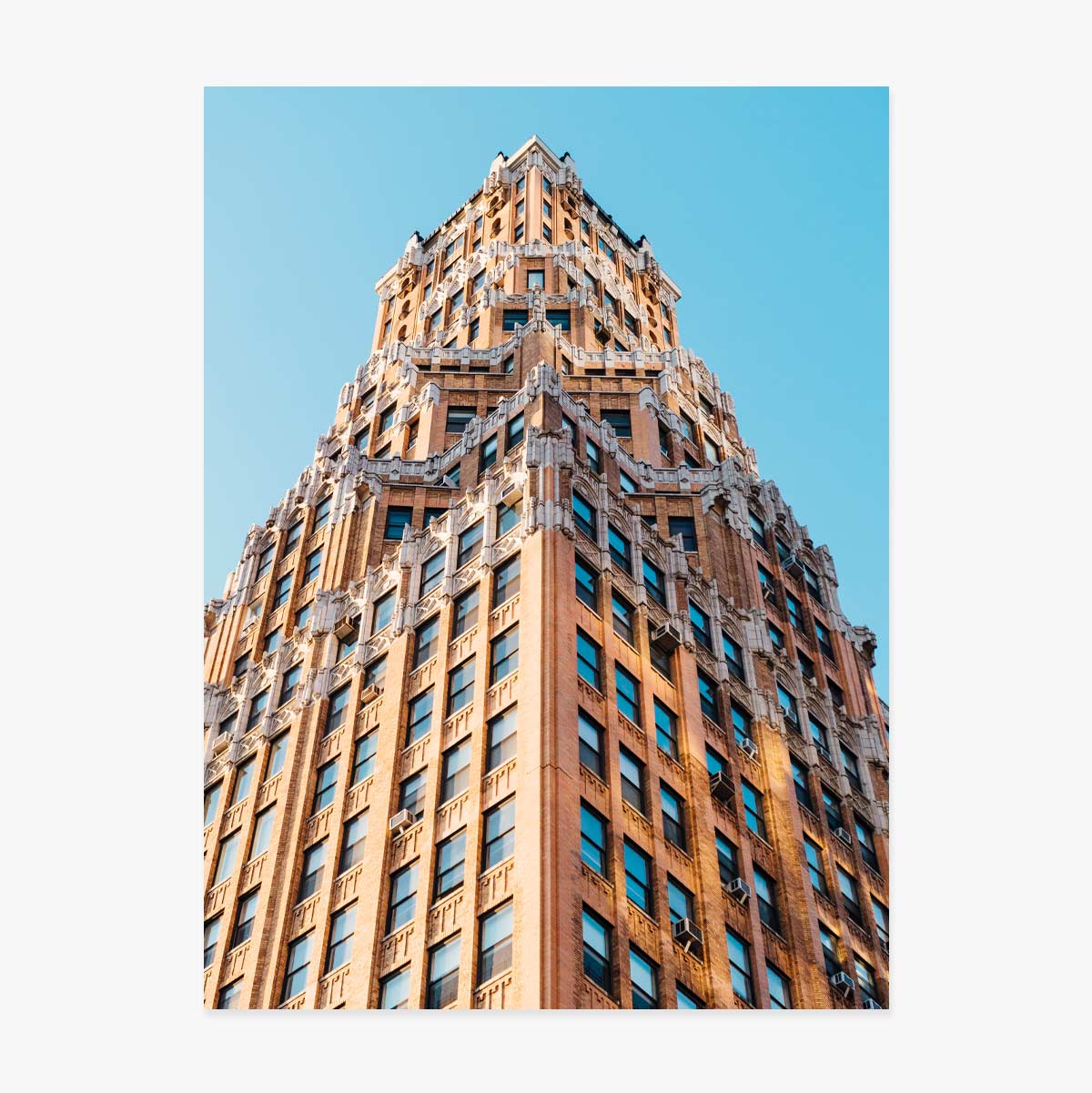 Poster: Gebäude in New York