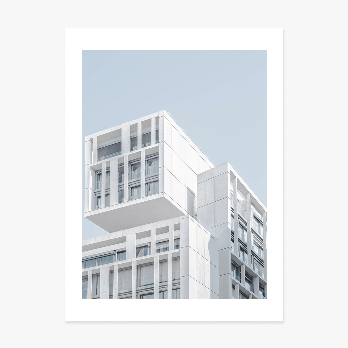 Poster „Gebäude in Madrid“