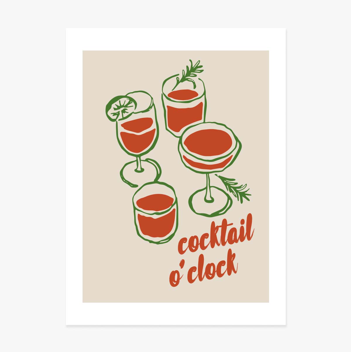 Poster „Cocktail o