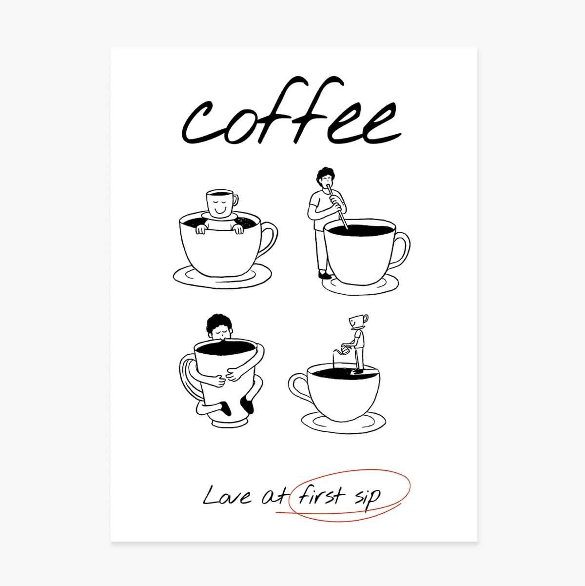 Poster „Coffee Love“