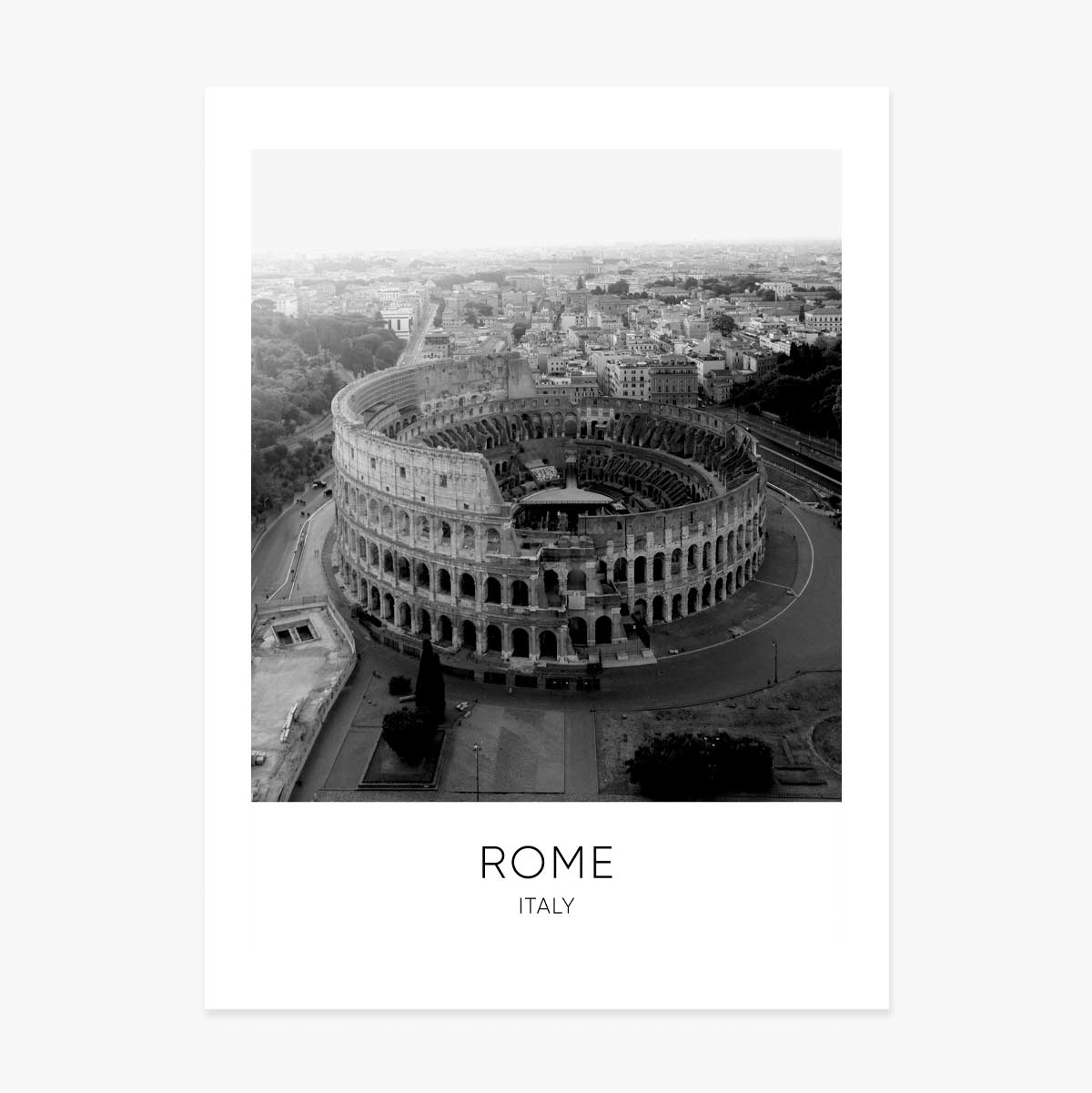 Poster: Das Kolosseum in Rom, Italien
