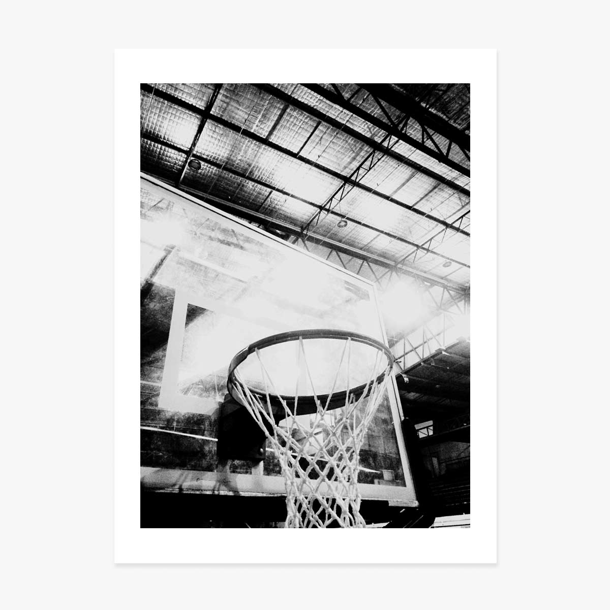 Poster „Basketballkorb“