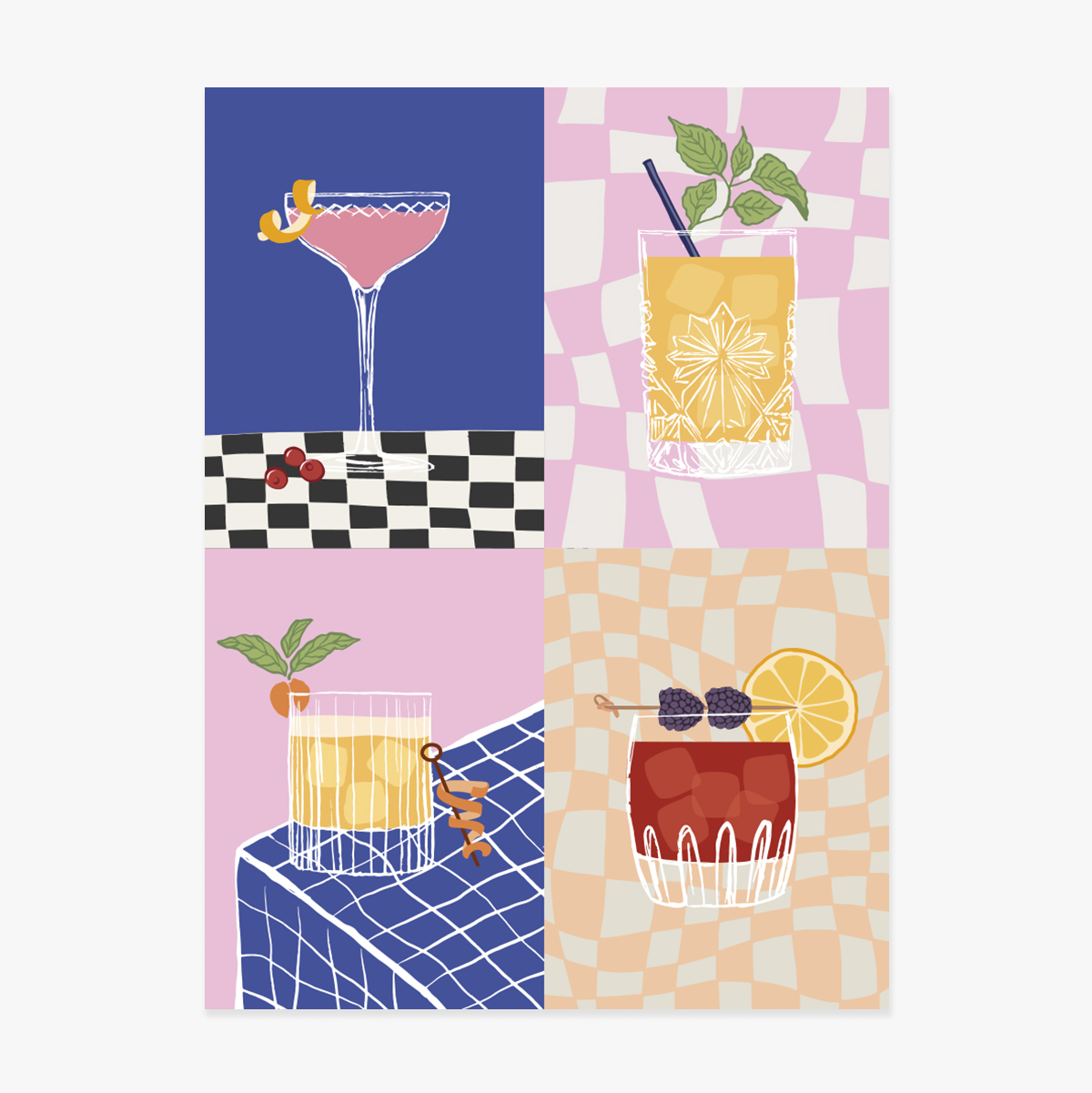 Poster „Drinks“