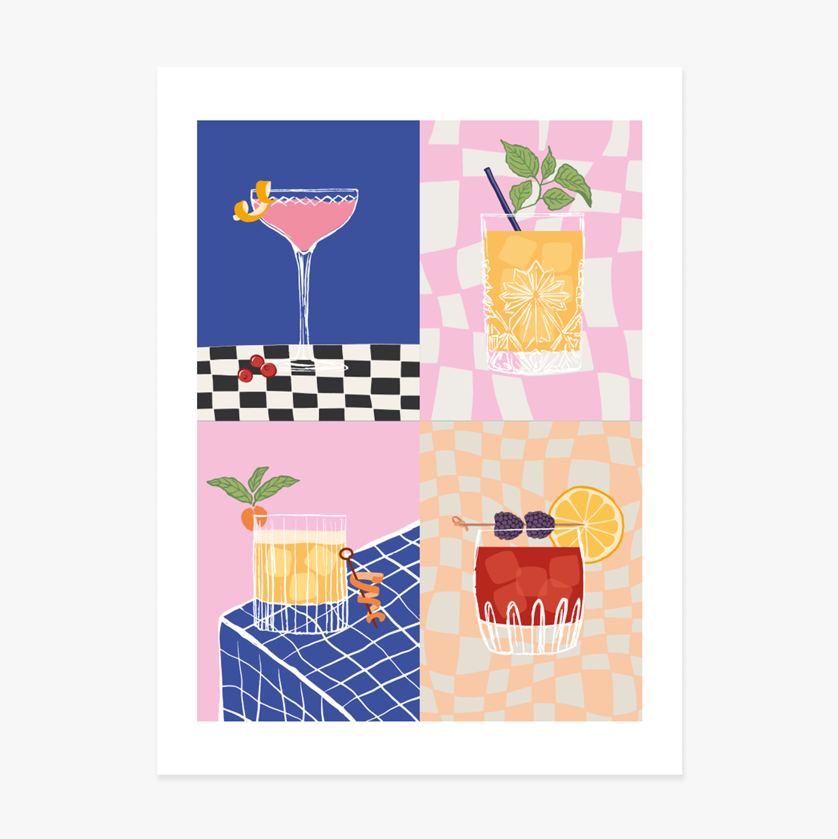 Poster „Drinks“