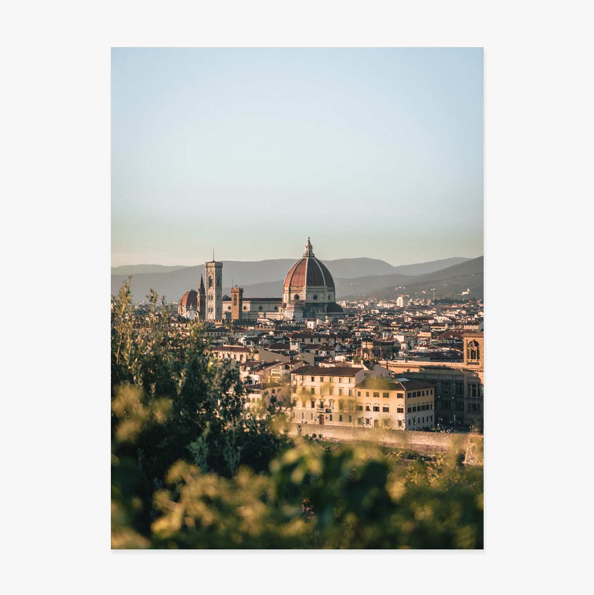 Poster aus Florenz, Italien