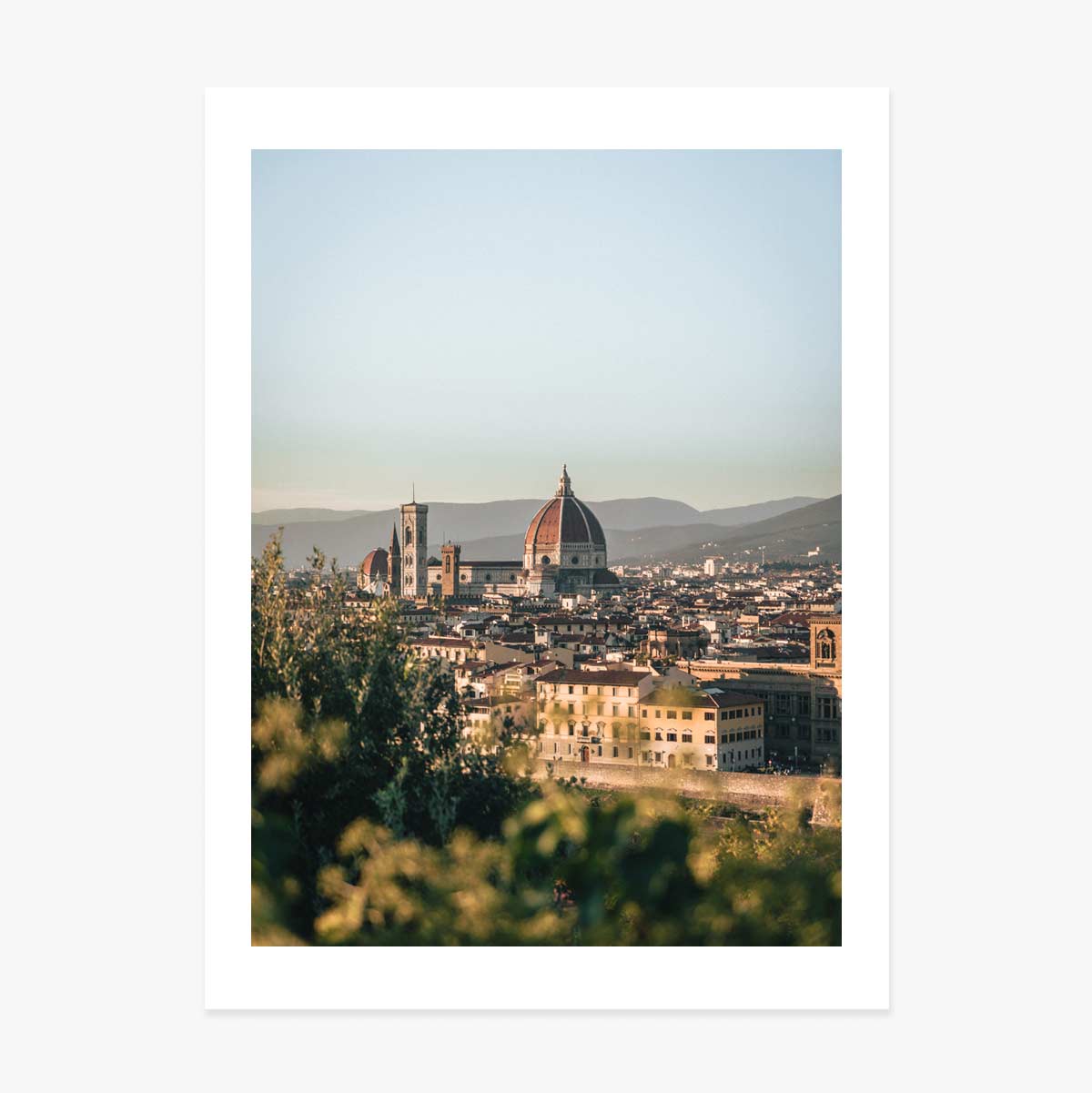 Poster aus Florenz, Italien