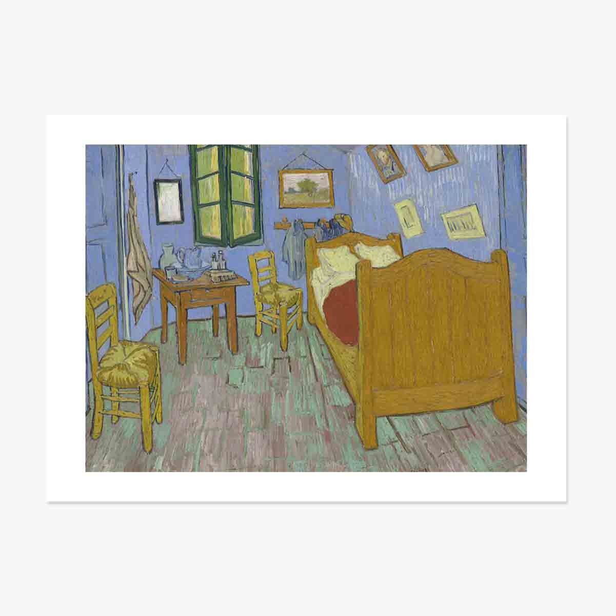 Poster im Querformat – Vincent van Gogh – Das Schlafzimmer, 1889
