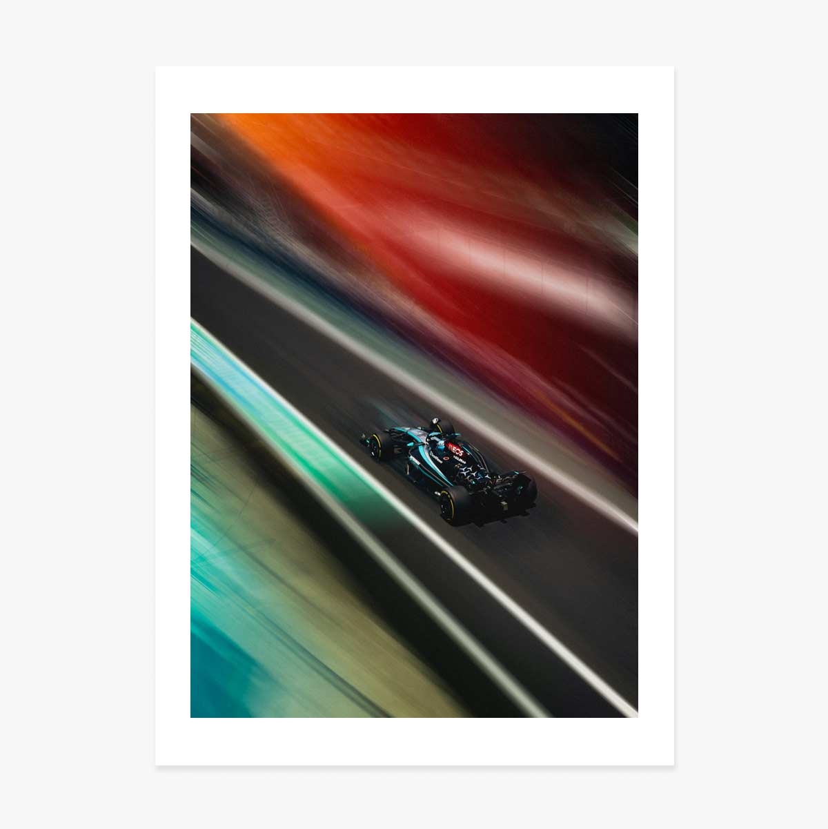 Rennwagen-Poster