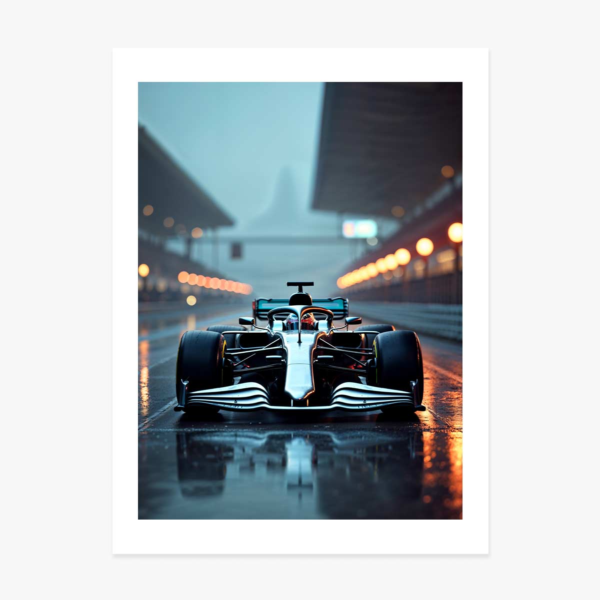 Poster: Formel-1-Rennwagen