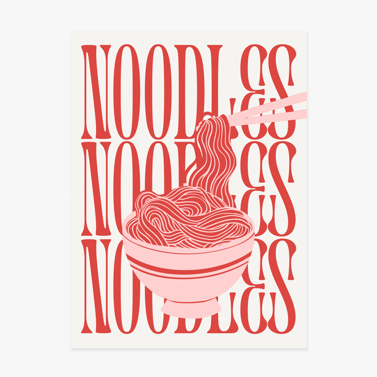 Poster „Noodles Lover“