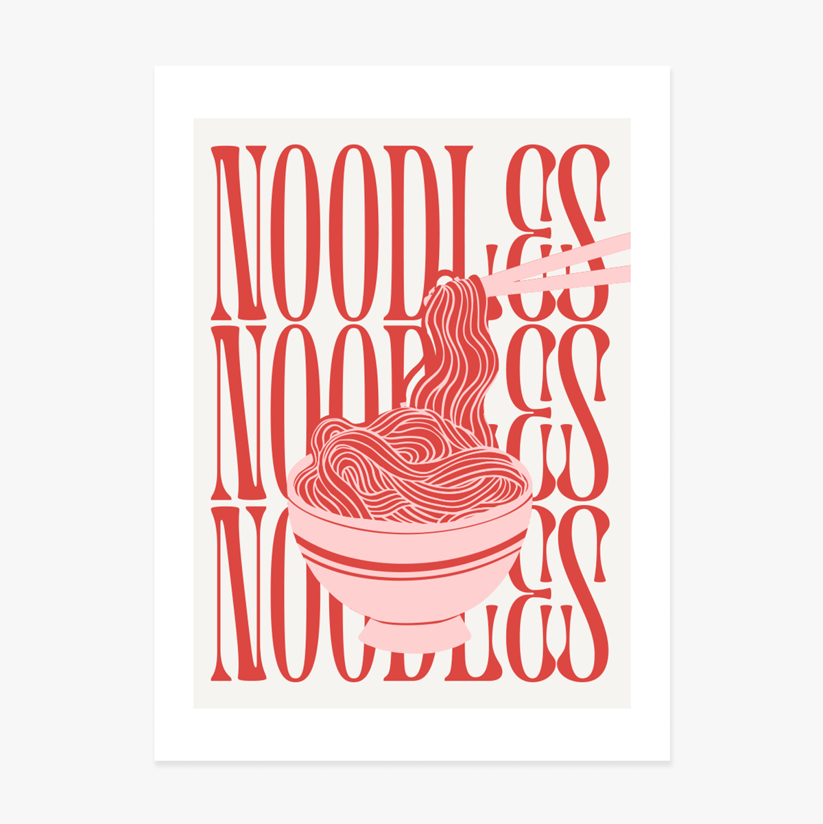 Poster „Noodles Lover“