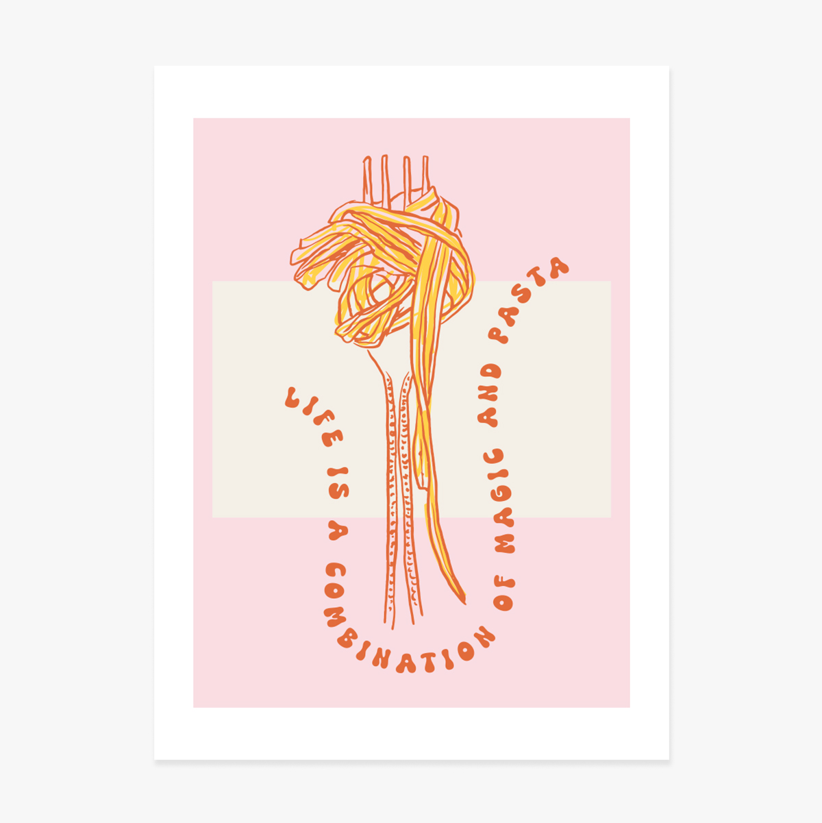 Poster „Pasta“