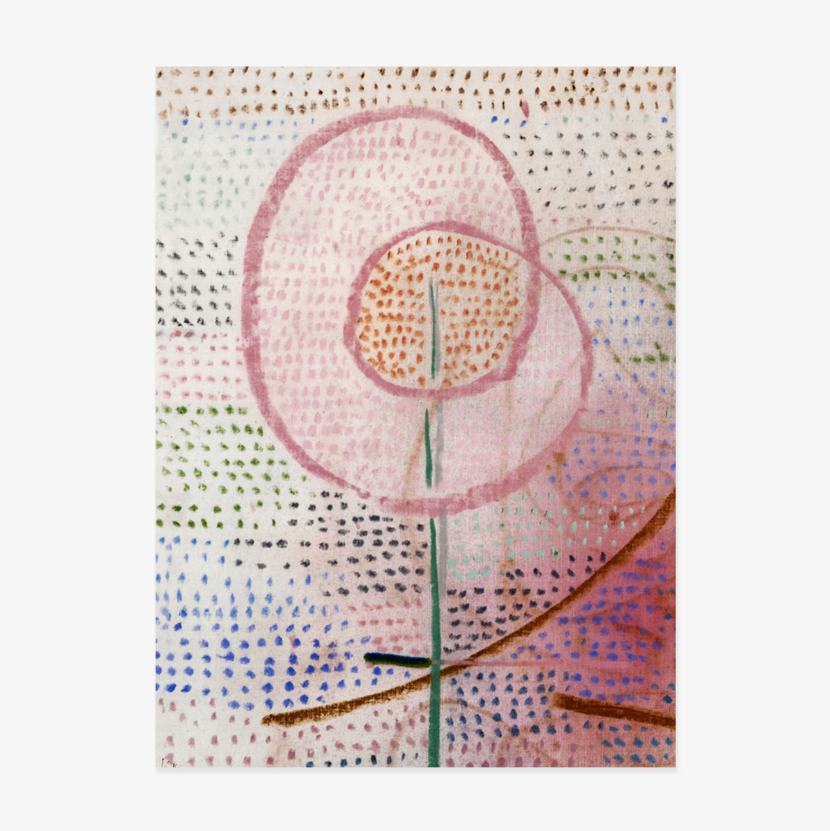 Poster von Paul Klee, „Blossoming“, 1934