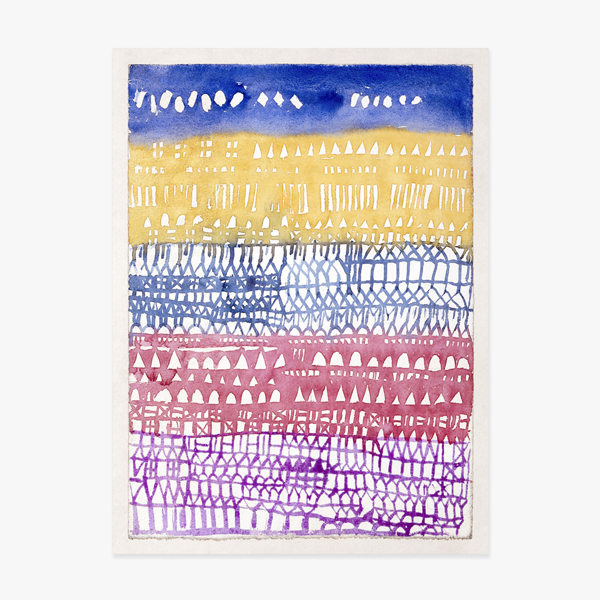 Plakat von Paul Klee, Altstadt 1928