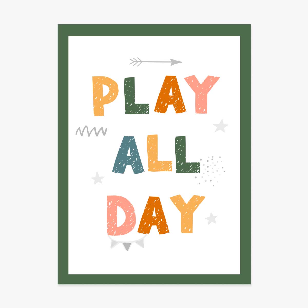Poster „Play All Day“