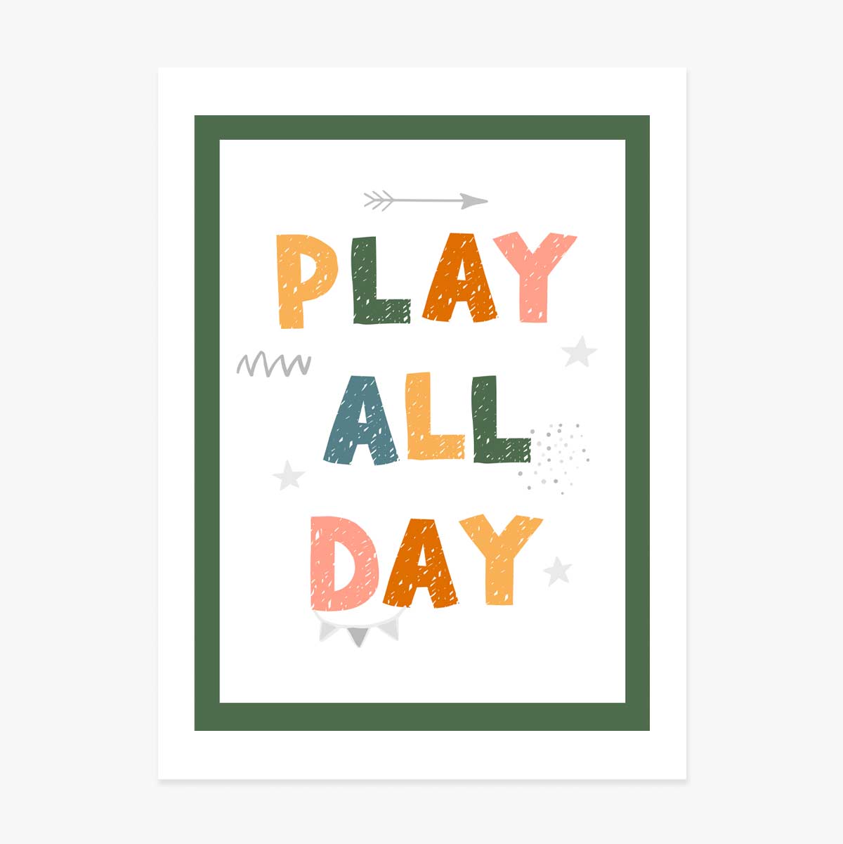 Poster „Play All Day“