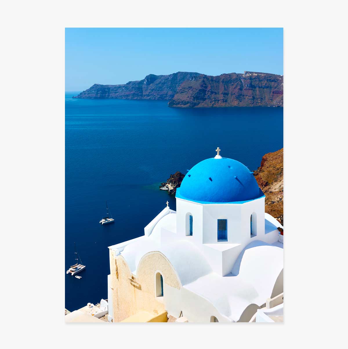 Poster von Santorini