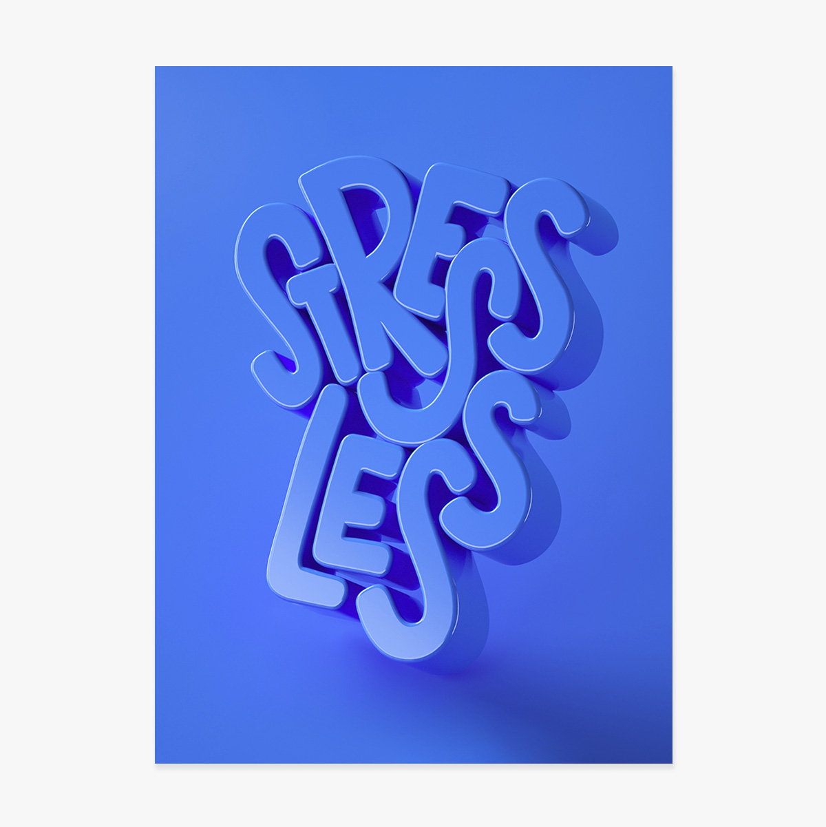 Poster „Stress Less“