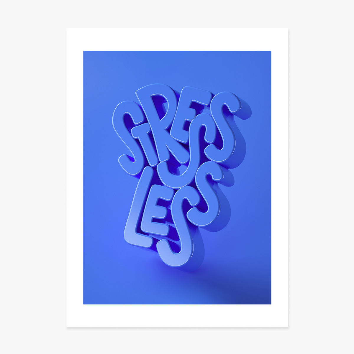 Poster „Stress Less“