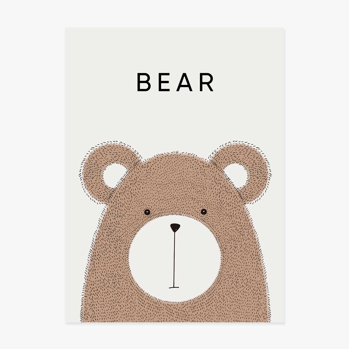 Poster „Bär“