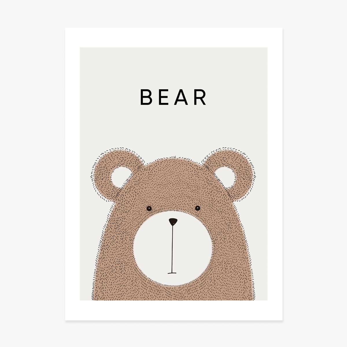 Poster „Bär“