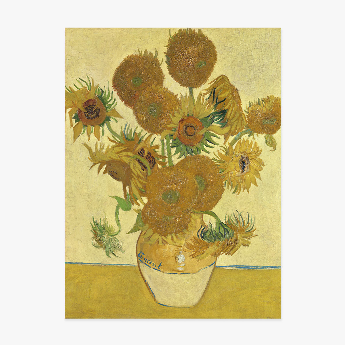 Poster von Vincent van Gogh, „Sonnenblume“, 1888