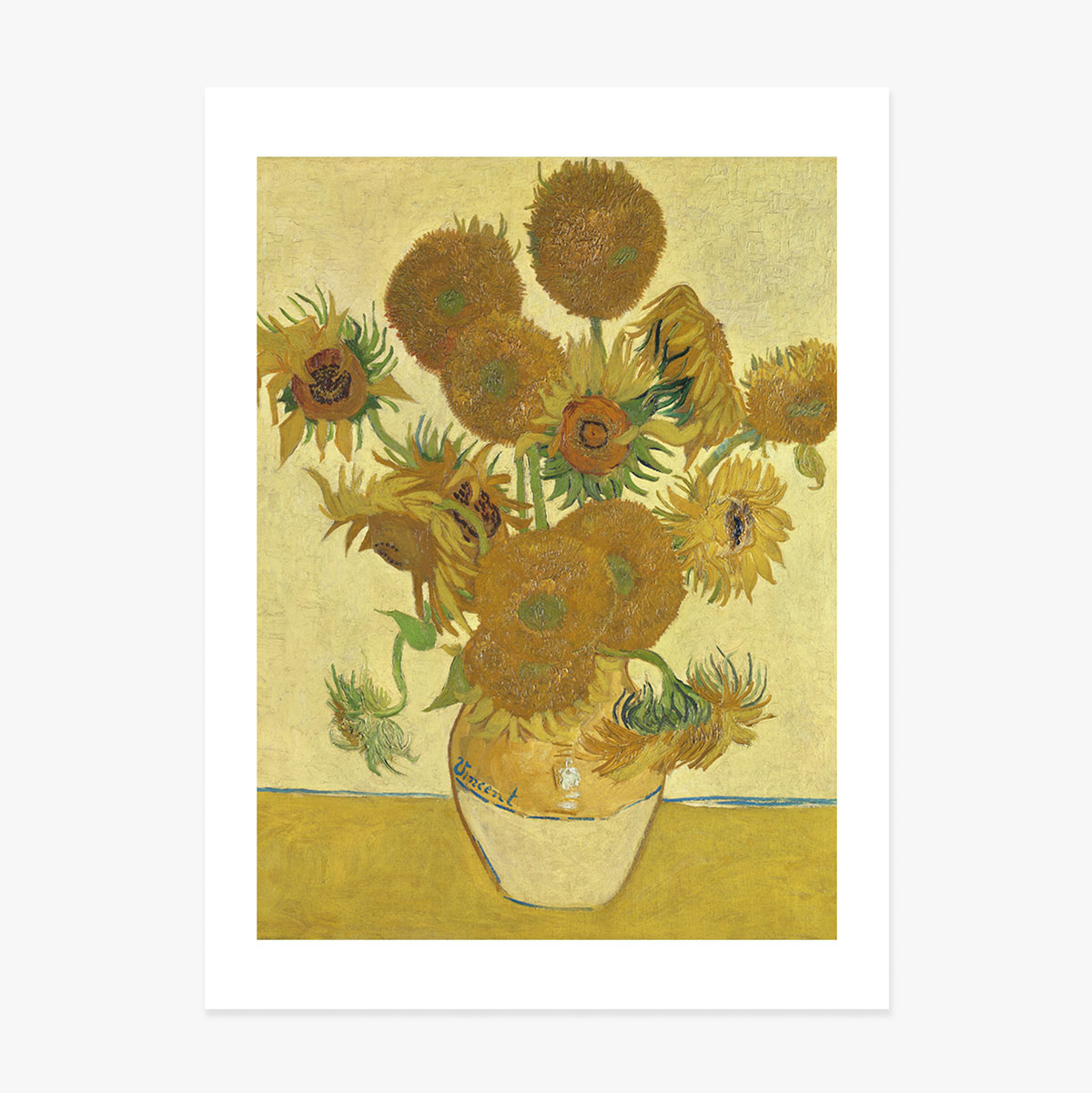Poster von Vincent van Gogh, „Sonnenblume“, 1888