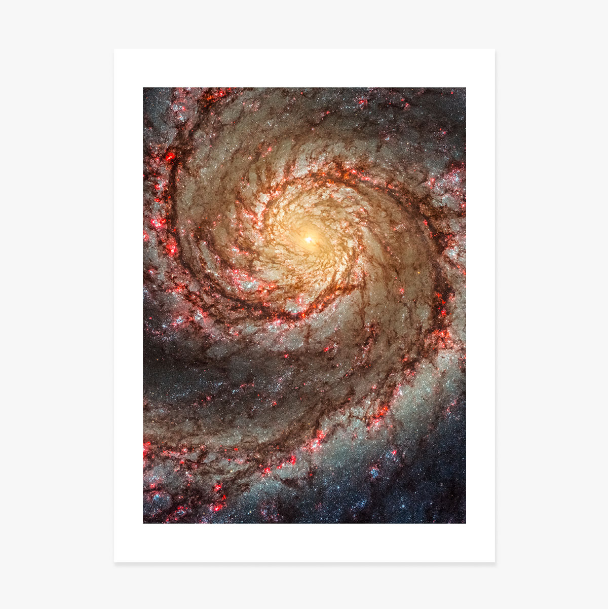 Poster „Whirlpool Galaxy“